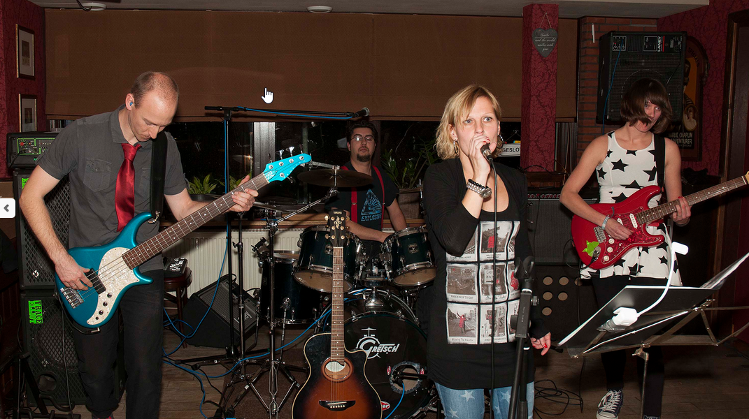 Live muziek in de studio